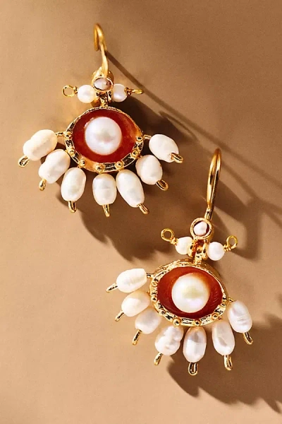 Maison Irem Bridal Drop Earrings In Multi