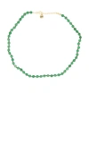 Maison Irem Gypsy Necklace In Green
