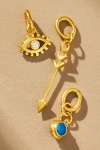 Maison Irem Juan Attachable Charms, Set Of 3 In Gold