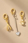 Maison Irem Juan Attachable Charms, Set Of 3 In Gold