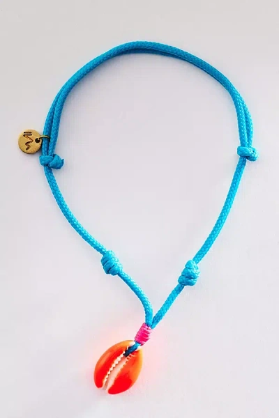 Maison Irem Lumina Anklet In Blue