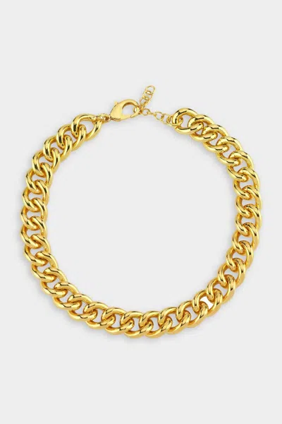 Maison Irem Necklace Curb-chainxl In Gold
