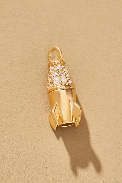 Maison Irem Rocket Charm In Gold