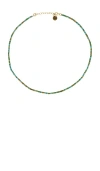 Maison Irem Toby Necklace In Green