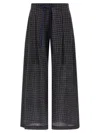 Maison Jejia Antoine Pants Multicolor In Black