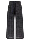 Maison Jejia Antoine Pants Multicolor In Black