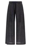 Maison Jejia Antoine Pants Multicolor In Blue