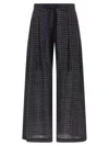 Maison Jejia Antoine Pants Multicolor In Black