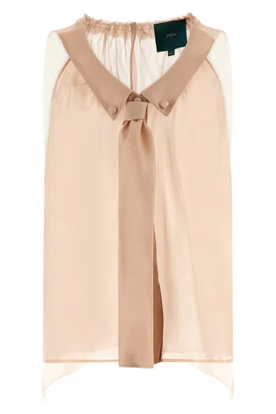 Maison Jejia 'brooks' Top In Pink