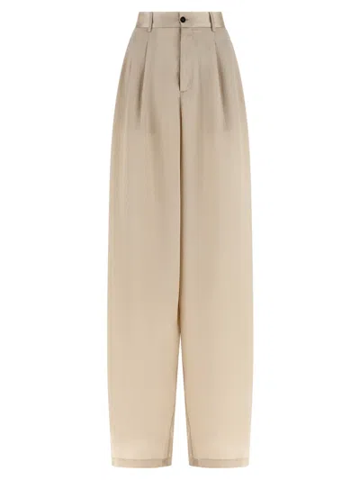 Maison Jejia 'elsa' Pants In Neutral
