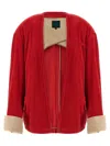 Maison Jejia 'jonathan' Blazer In Red