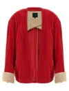 Maison Jejia 'jonathan' Blazer In Red