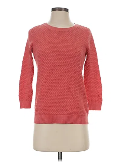 Pre-owned Maison Jules 3/4 Sleeve T-shirt In Red