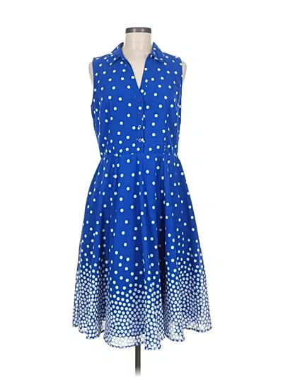 Pre-owned Maison Jules Casual Dress In Blue