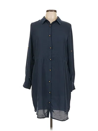 Pre-owned Maison Jules Casual Dress In Blue
