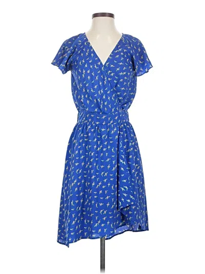 Pre-owned Maison Jules Casual Dress In Blue