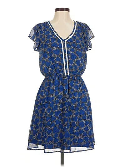 Pre-owned Maison Jules Casual Dress In Blue