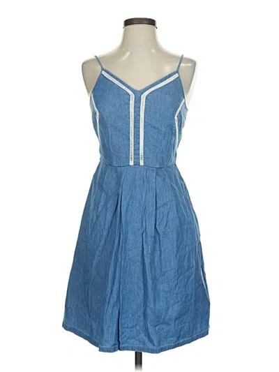 Pre-owned Maison Jules Casual Dress In Blue
