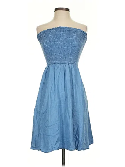 Pre-owned Maison Jules Casual Dress In Blue