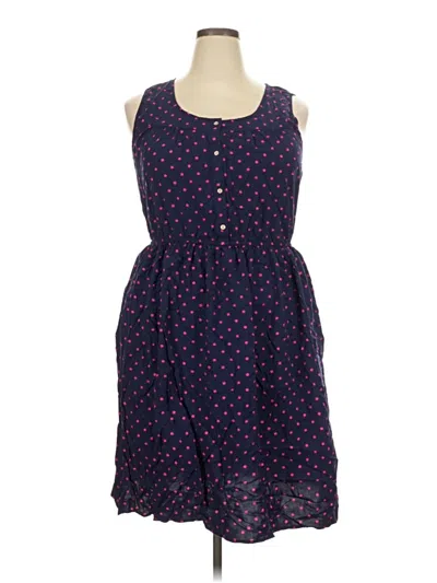 Pre-owned Maison Jules Casual Dress In Blue