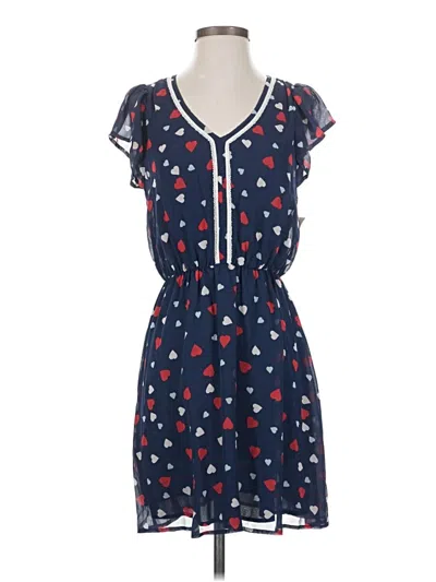 Pre-owned Maison Jules Casual Dress In Blue