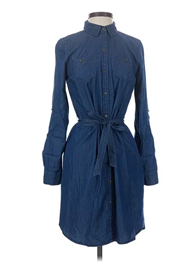 Pre-owned Maison Jules Casual Dress In Blue