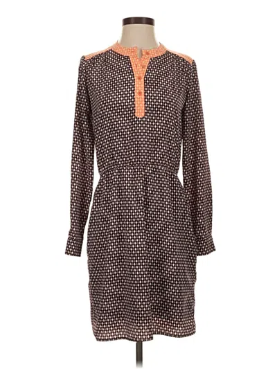 Pre-owned Maison Jules Casual Dress In Brown