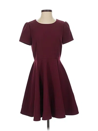Pre-owned Maison Jules Casual Dress In Burgundy