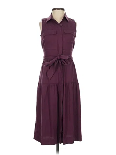 Pre-owned Maison Jules Casual Dress In Burgundy