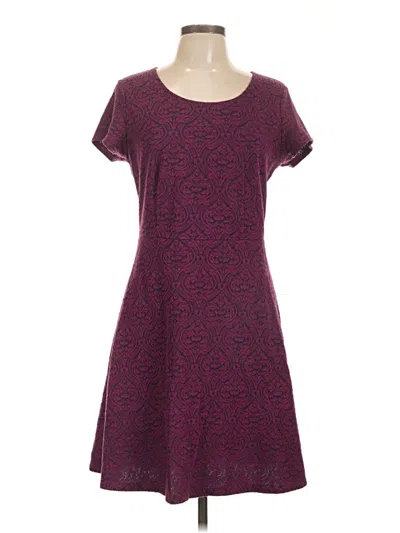Pre-owned Maison Jules Casual Dress In Burgundy
