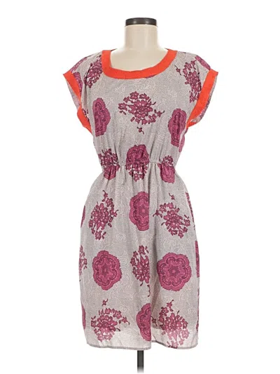 Pre-owned Maison Jules Casual Dress In Gray