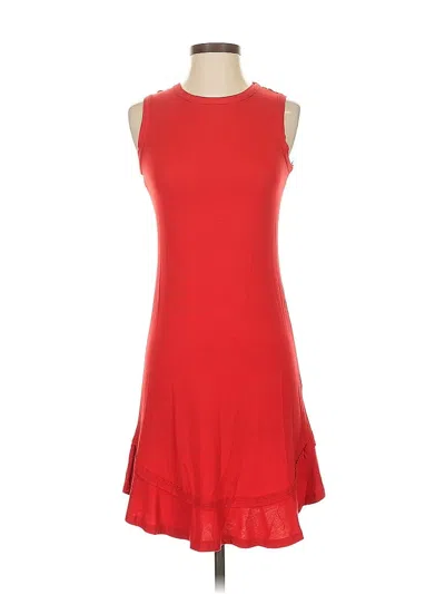 Pre-owned Maison Jules Casual Dress In Red