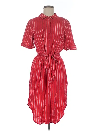 Pre-owned Maison Jules Casual Dress In Red
