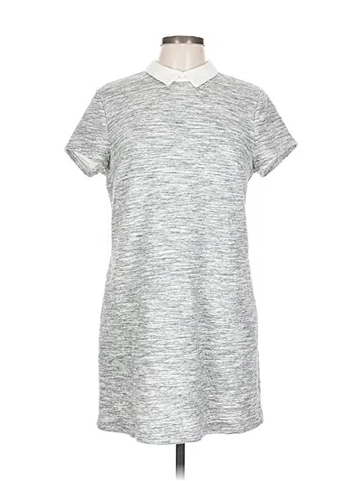 Pre-owned Maison Jules Casual Dress In Silver
