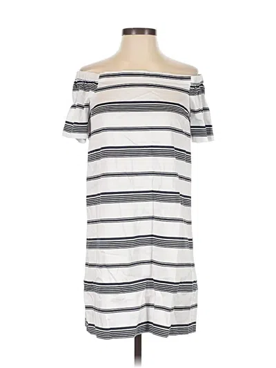 Pre-owned Maison Jules Casual Dress In White