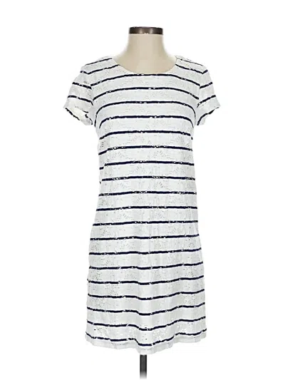 Pre-owned Maison Jules Casual Dress In White
