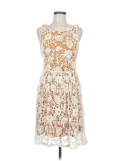 Pre-owned Maison Jules Casual Dress In White