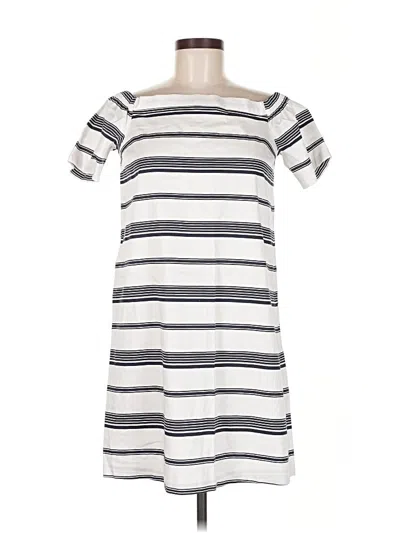Pre-owned Maison Jules Casual Dress In White