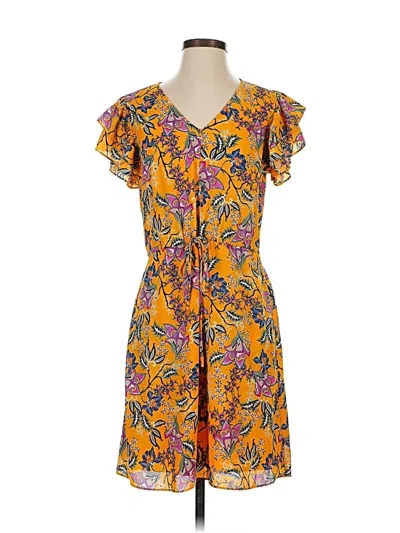 Pre-owned Maison Jules Casual Dress In Yellow