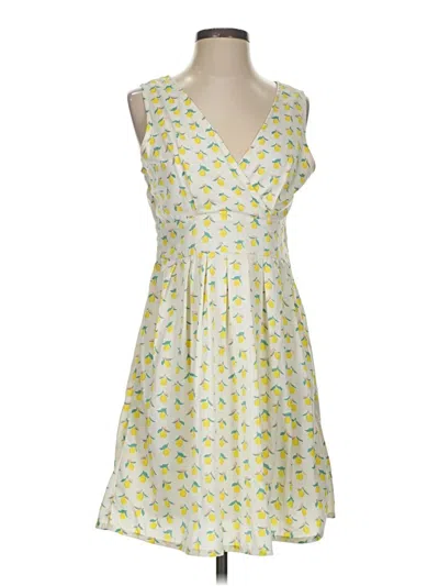 Pre-owned Maison Jules Casual Dress In Yellow