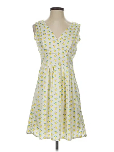 Pre-owned Maison Jules Casual Dress In Yellow
