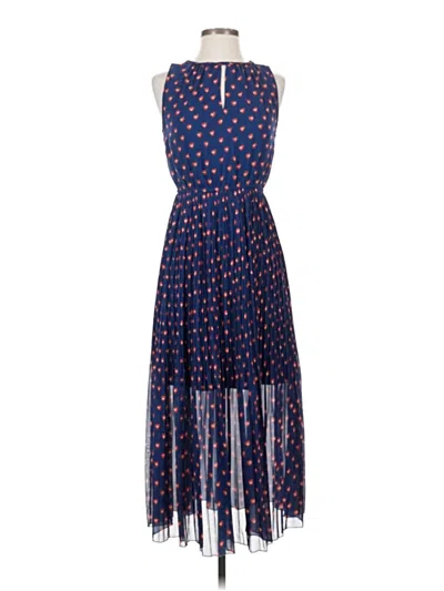Pre-owned Maison Jules Cocktail Dress In Blue