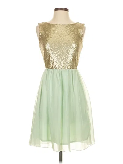 Pre-owned Maison Jules Cocktail Dress In Green