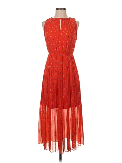 Pre-owned Maison Jules Cocktail Dress In Red