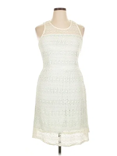 Pre-owned Maison Jules Cocktail Dress In White