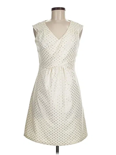 Pre-owned Maison Jules Cocktail Dress In White