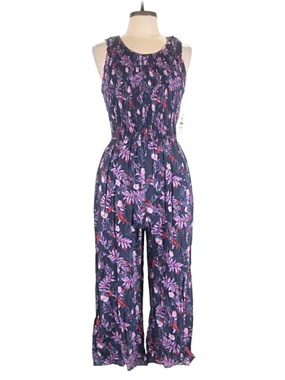 Pre-owned Maison Jules Jumpsuit In Purple