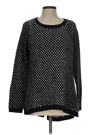 Pre-owned Maison Jules Pullover Sweater In Black