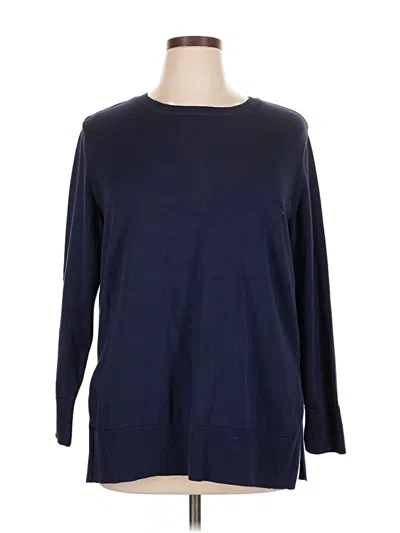 Pre-owned Maison Jules Pullover Sweater In Blue