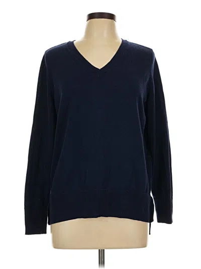 Pre-owned Maison Jules Pullover Sweater In Blue